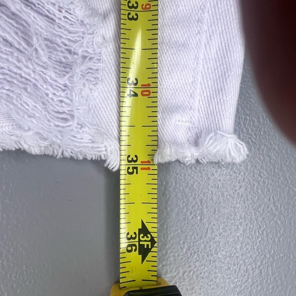 Distressed Skinny Jeans by Shein Curve Polyester Cotton Spandex Plus 1X - Picture 9 of 13